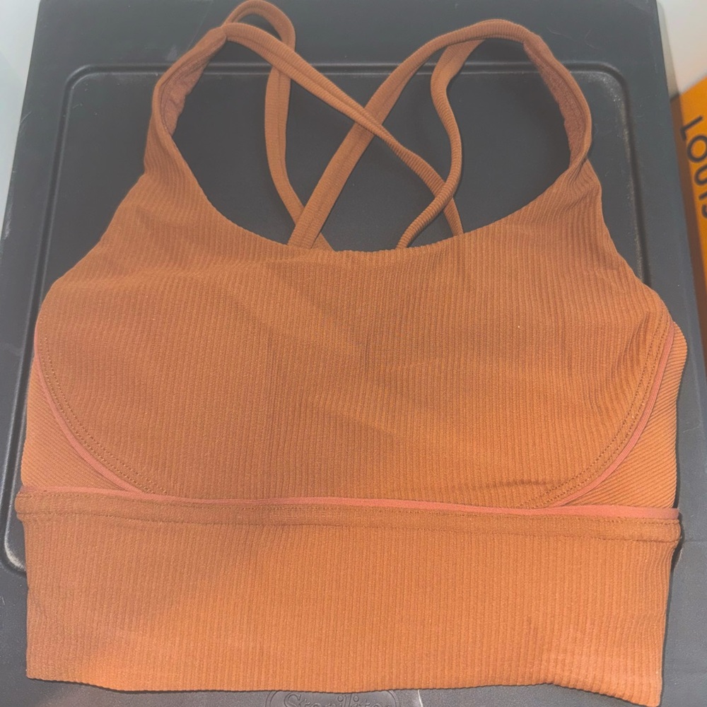 Lululemon brown sports bra size 0